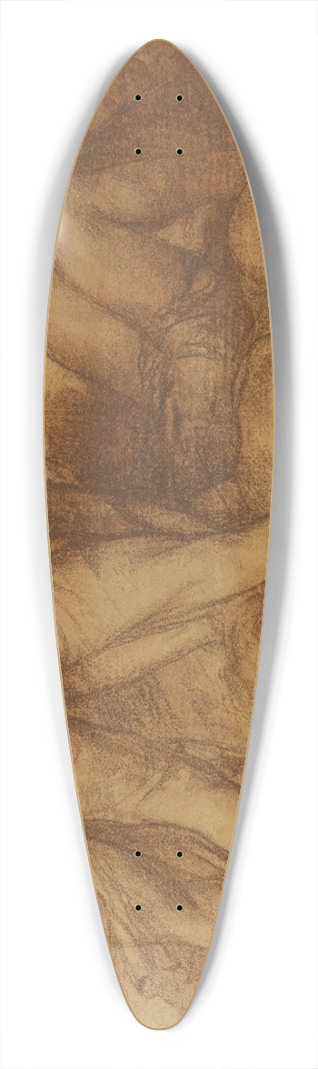 Alphonse Legros - Figures Removing DeadSoldiers 39.3 inch art pintail longboard deck