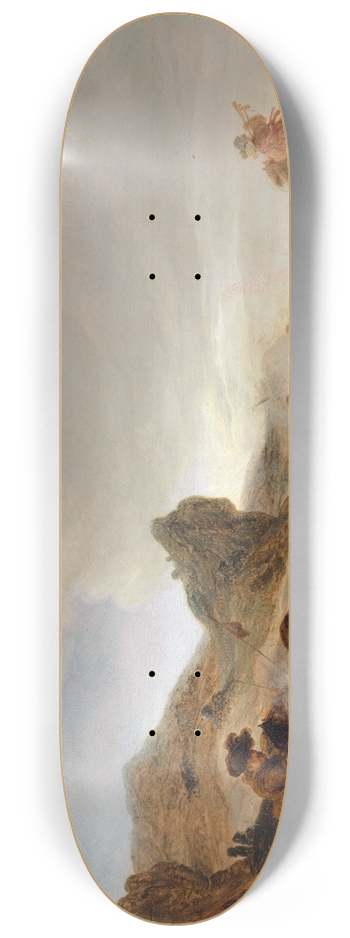 Benjamin Gerritsz. Cuyp - Cavalry Battle 8.25 inch art skate deck