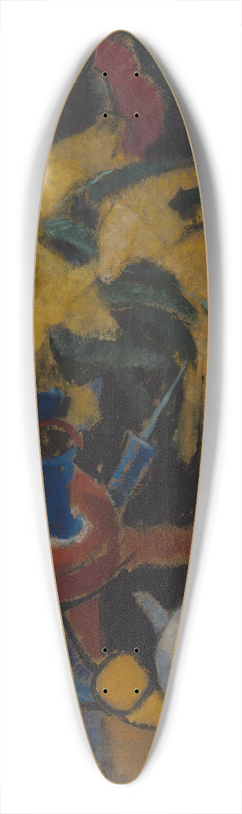 Alvar Cawn - Mimosa 39.3 inch art pintail longboard deck