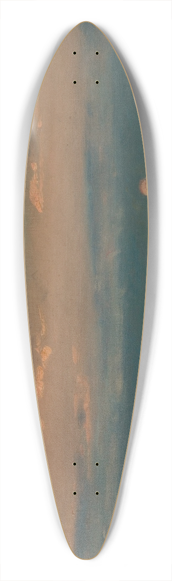 Amaldus Nielsen - Aften, Hvaler 39.3 inch art pintail longboard deck