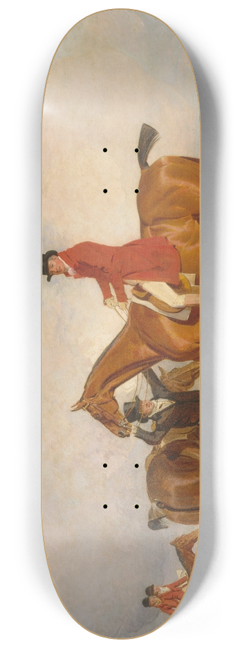 Benjamin Marshall - George, Marquess Of Huntly (Later 5th Duke Of Gordon), On Tiny 8.25 inch art skate deck