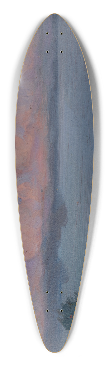 Ambroy Sabatowski - Cloud 39.3 inch art pintail longboard deck