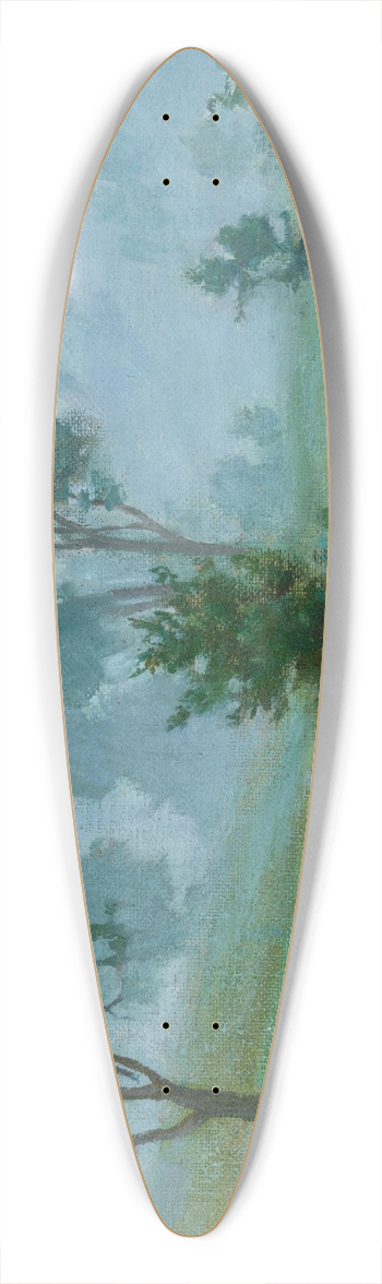 Ambroy Sabatowski - Dawn 39.3 inch art pintail longboard deck