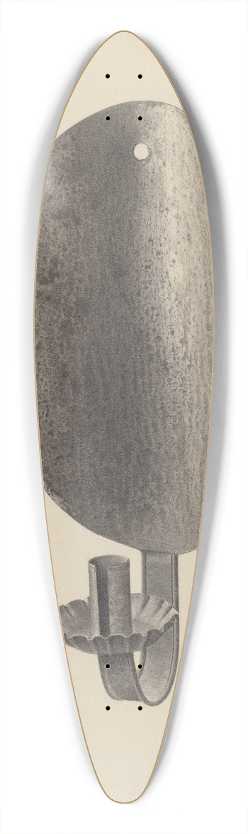 Amelia Tuccio - Candle Sconce 39.3 inch art pintail longboard deck