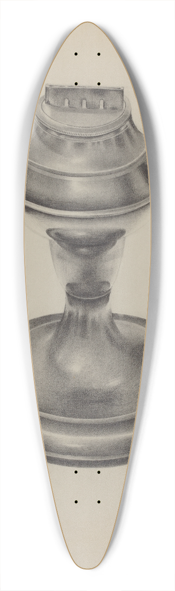 Amelia Tuccio - Lamp 39.3 inch art pintail longboard deck