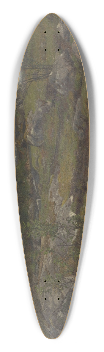 Anders Askevold - Landscape Study 39.3 inch art pintail longboard deck