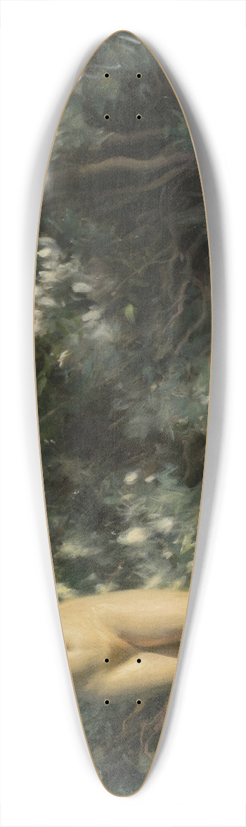 Anders Zorn - By Lake Siljan 39.3 inch art pintail longboard deck