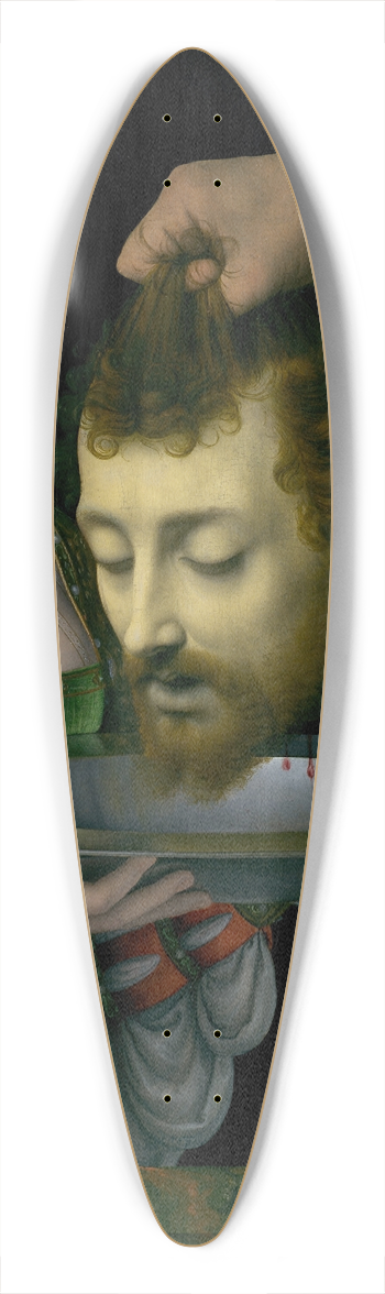 Andrea Solario - Salome with the Head of Saint John the Baptist 39.3 inch art pintail longboard deck