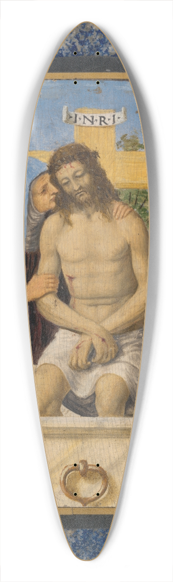 Andrea Solario - TheEntombment 39.3 inch art pintail longboard deck