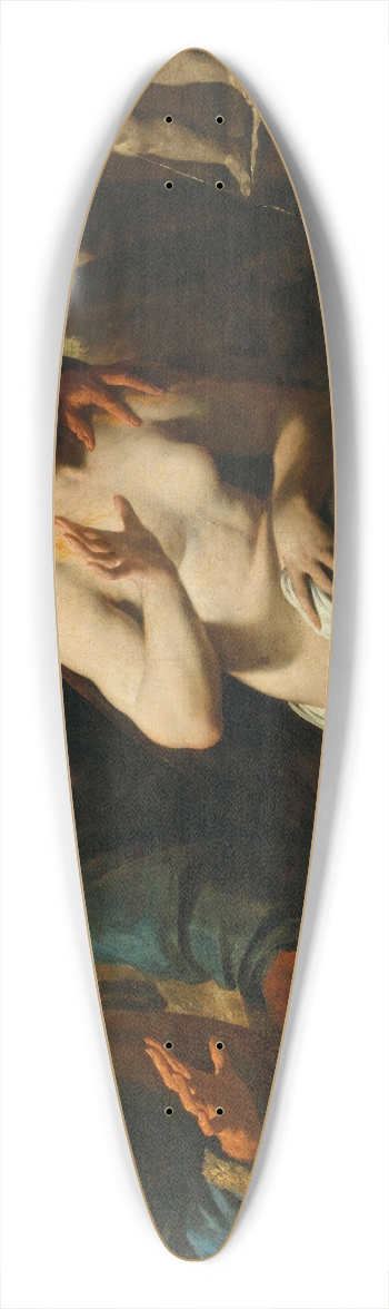 Andrea Vaccaro - Susanna And The Elders 39.3 inch art pintail longboard deck