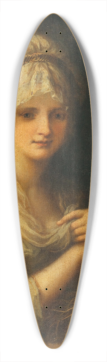 Angelica Kauffmann - Allegory of Conjugal Peace 39.3 inch art pintail longboard deck