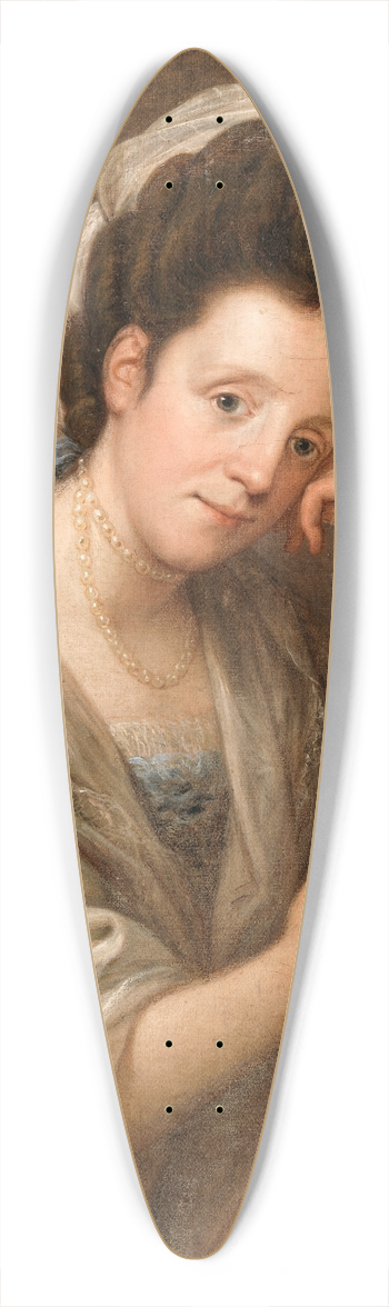 Angelica Kauffmann - Portrait of Mrs Helen (Dorothea Daniel) (d.1806) 39.3 inch art pintail longboard deck