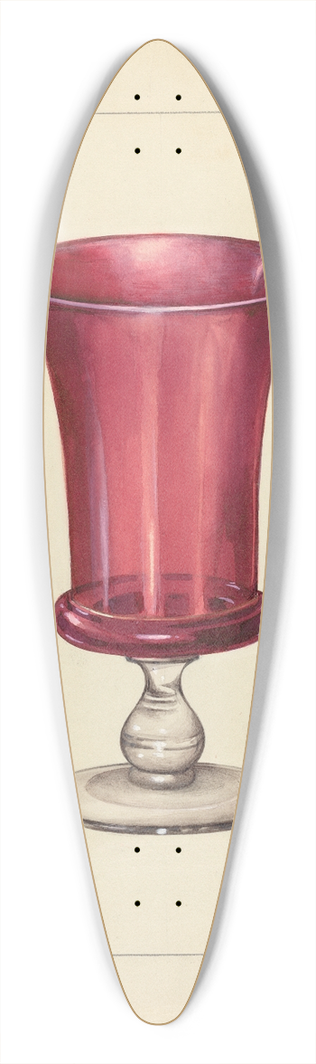 Anna Aloisi - Vase 39.3 inch art pintail longboard deck