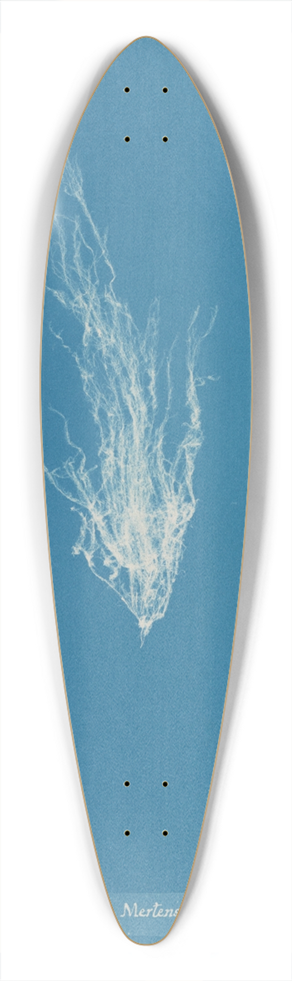 Anna Atkins - Ectocarpus Mertensii 39.3 inch art pintail longboard deck