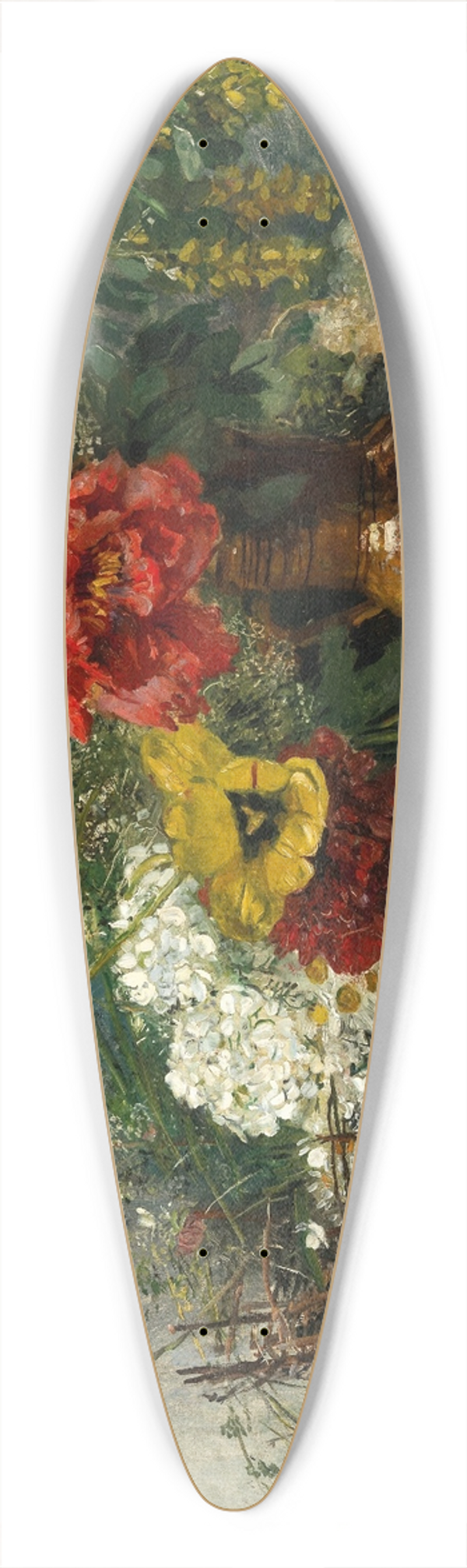 Anna Peters - A Floral Still Life 39.3 inch art pintail longboard deck