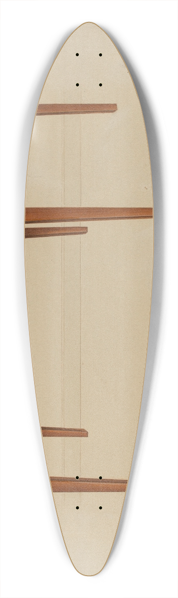 Anne Ger - Table 39.3 inch art pintail longboard deck