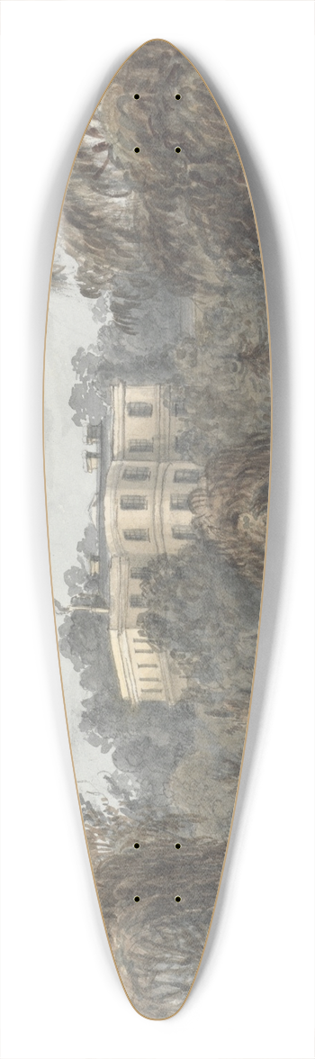 Anne Rushout - Wanstead House, Wanstead Grove, Essex 39.3 inch art pintail longboard deck