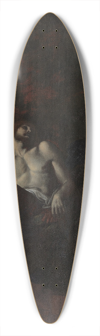 Annibale Carracci - The Burial of Christ 39.3 inch art pintail longboard deck