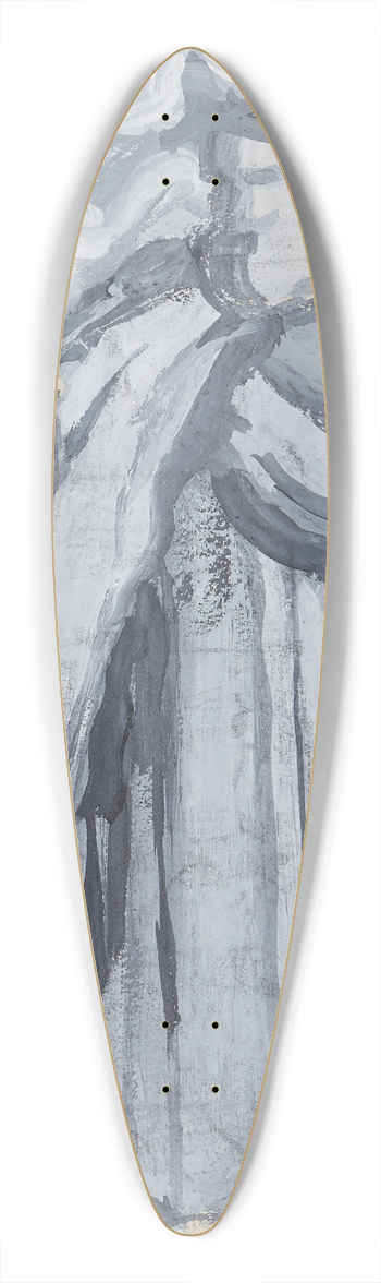 Anny Dollschein - Figur 39.3 inch art pintail longboard deck