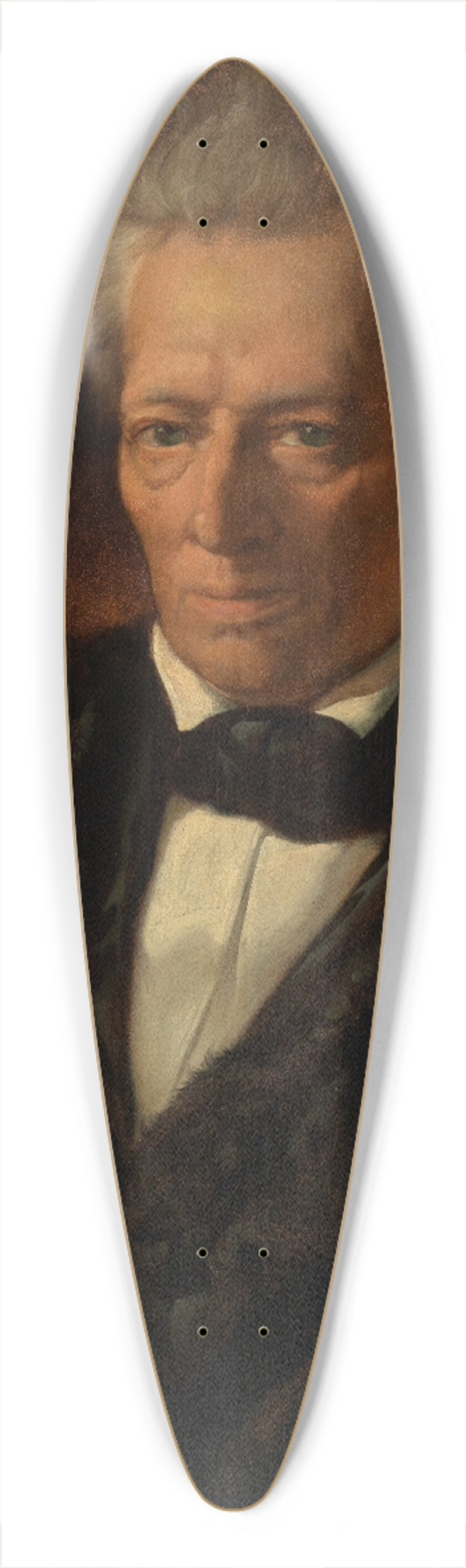 Anselm Feuerbach - Bildnis Professor Karl Theodor Welcker 39.3 inch art pintail longboard deck