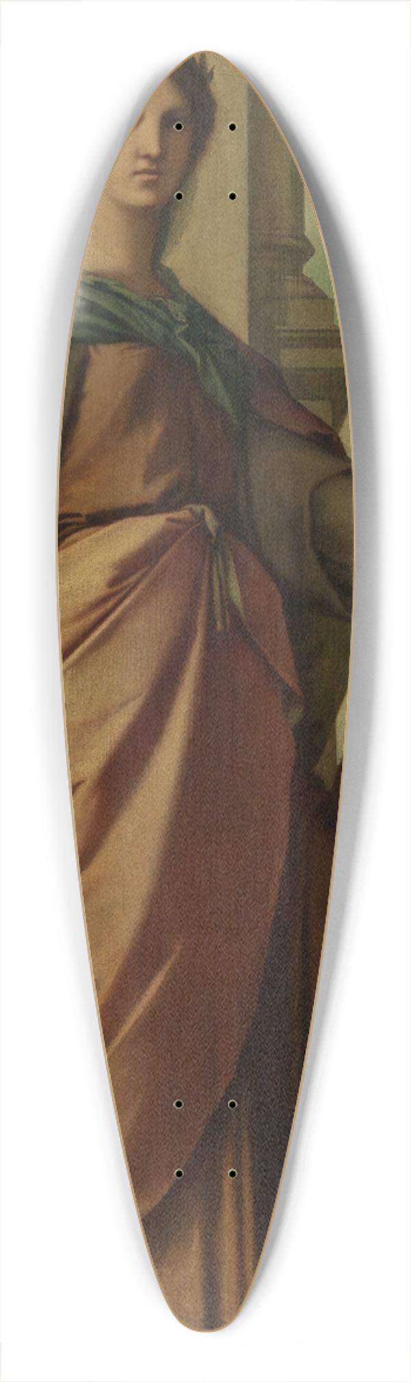 Anselm Feuerbach - Die Musikalische Poesie 39.3 inch art pintail longboard deck