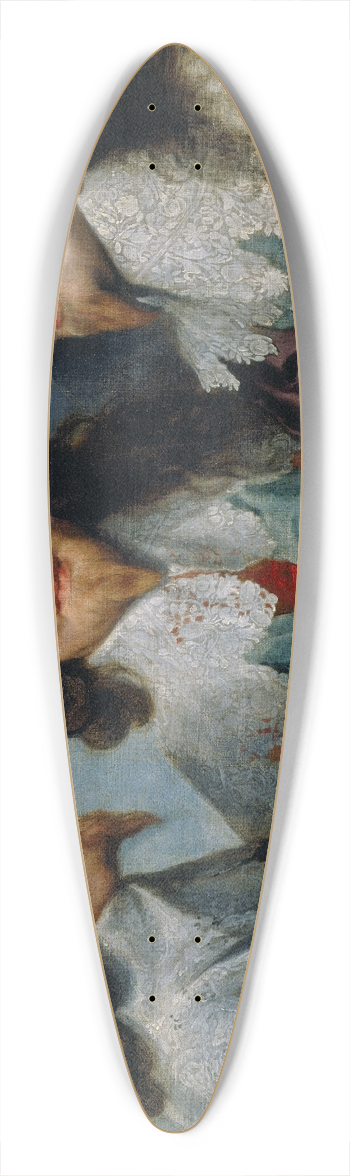 Anthony van Dyck - Charles I (1600-49) 39.3 inch art pintail longboard deck