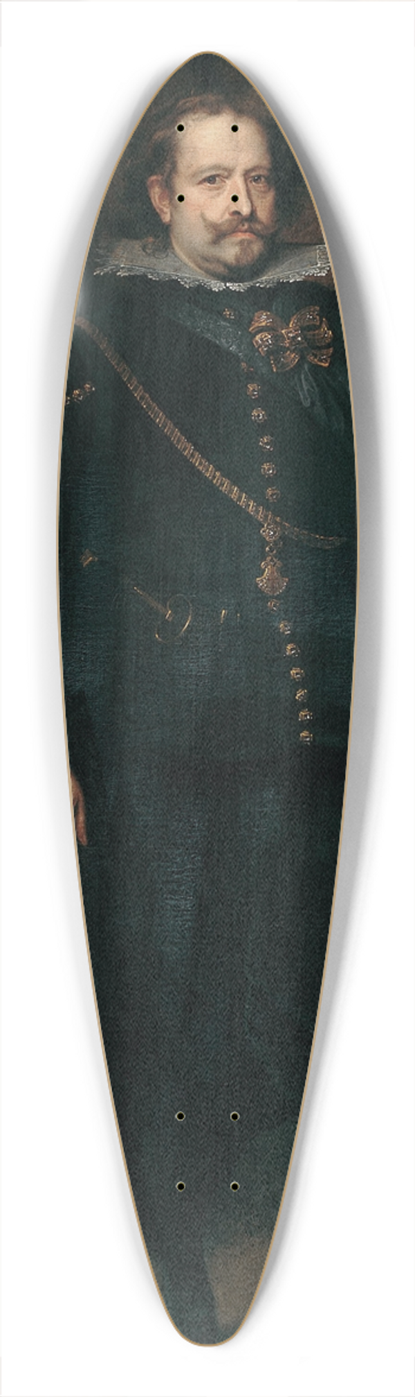 Anthony van Dyck - Diego De Mexa, Marquess Of Legans 39.3 inch art pintail longboard deck