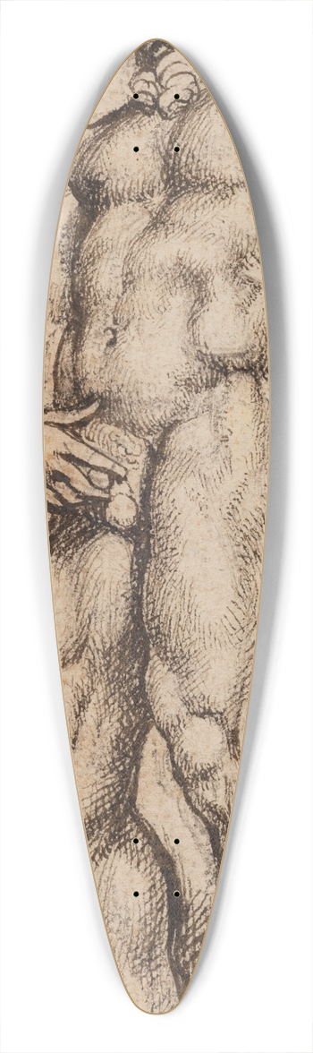Anthony van Dyck - Hercules 39.3 inch art pintail longboard deck