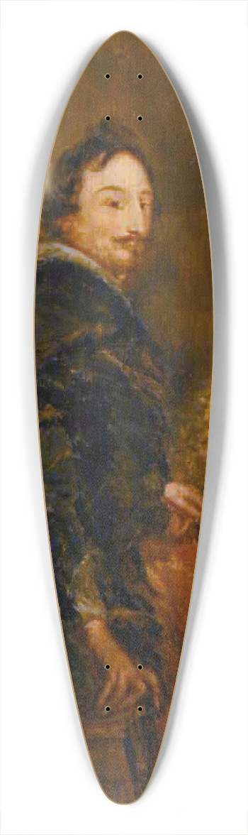 Anthony van Dyck - Lucas van Uffele 39.3 inch art pintail longboard deck