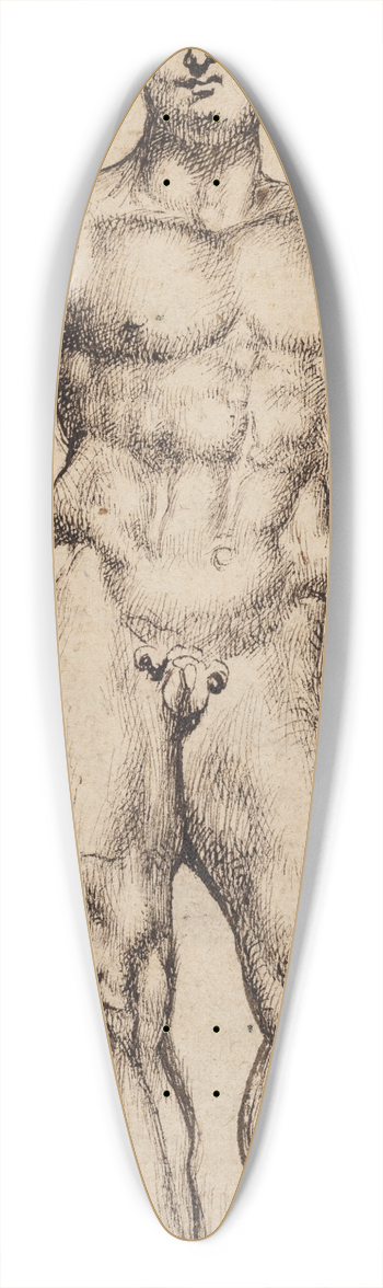 Anthony van Dyck - Mercury 39.3 inch art pintail longboard deck