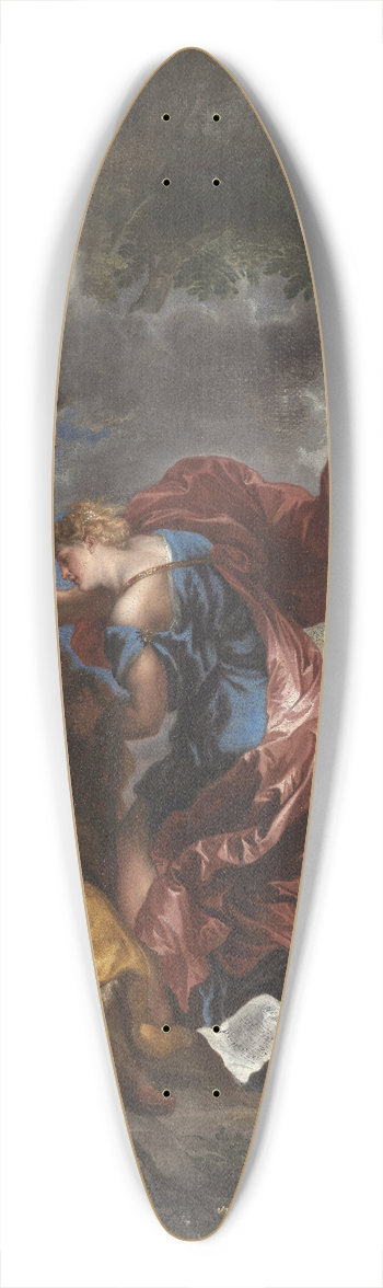 Anthony van Dyck - Rinaldo and Armida 39.3 inch art pintail longboard deck
