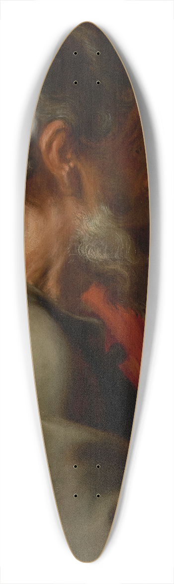 Anthony van Dyck - The Apostle Simon 39.3 inch art pintail longboard deck