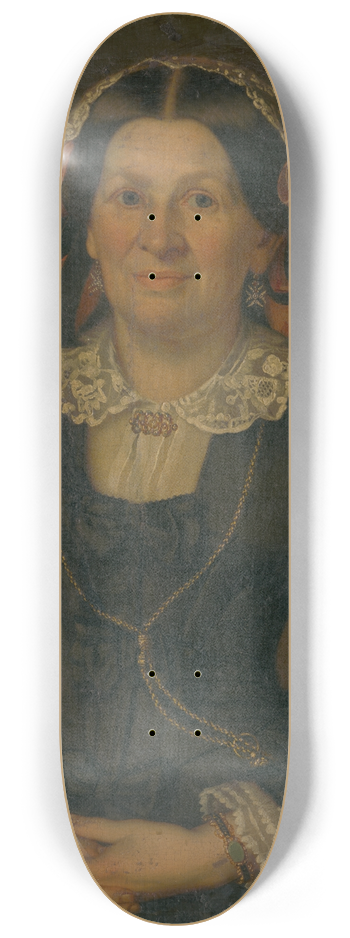 Benno Fischer - Portrait of a Woman 8.25 inch art skate deck