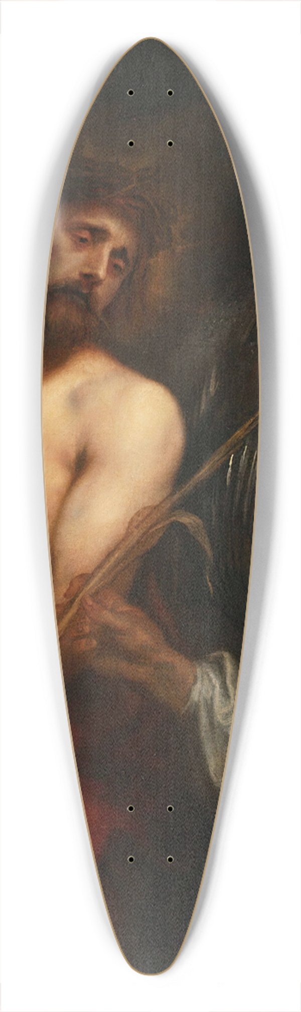Anthony van Dyck - The Mocking of Christ 39.3 inch art pintail longboard deck
