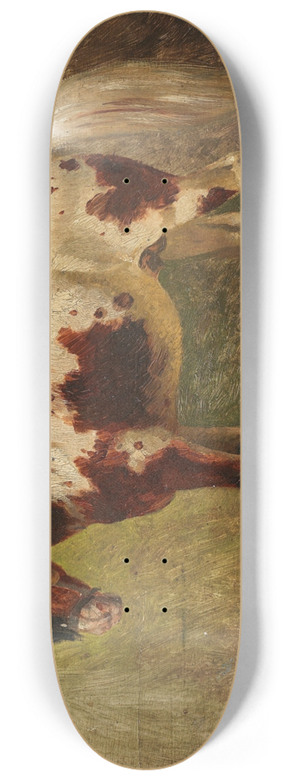 Benno Raffael Adam - Horse Portrait 8.25 inch art skate deck