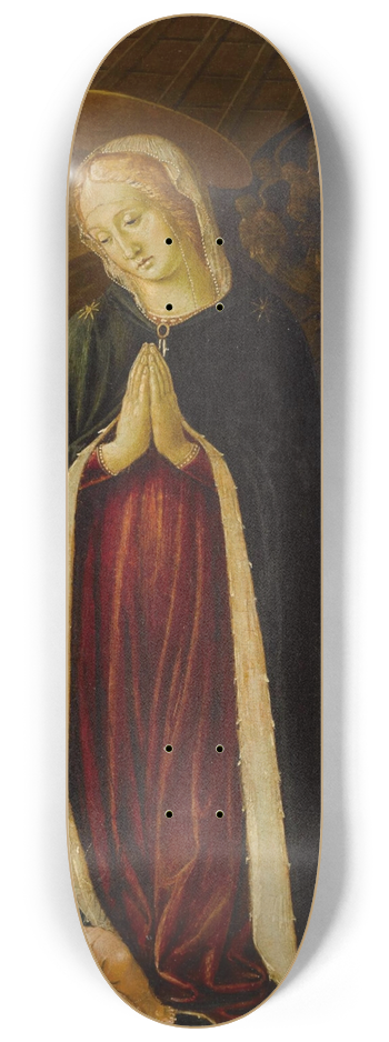 Benozzo Gozzoli - The Adoration of the Christ Child 8.25 inch art skate deck