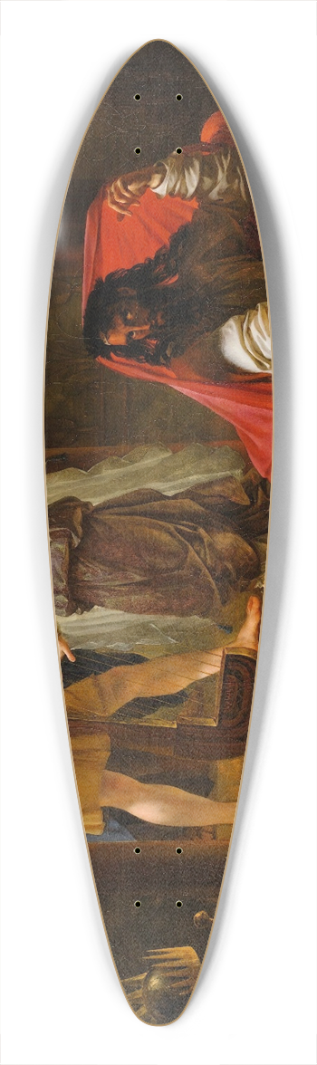 Antoine-Jean Gros - David Playing Harp For King Saul 39.3 inch art pintail longboard deck