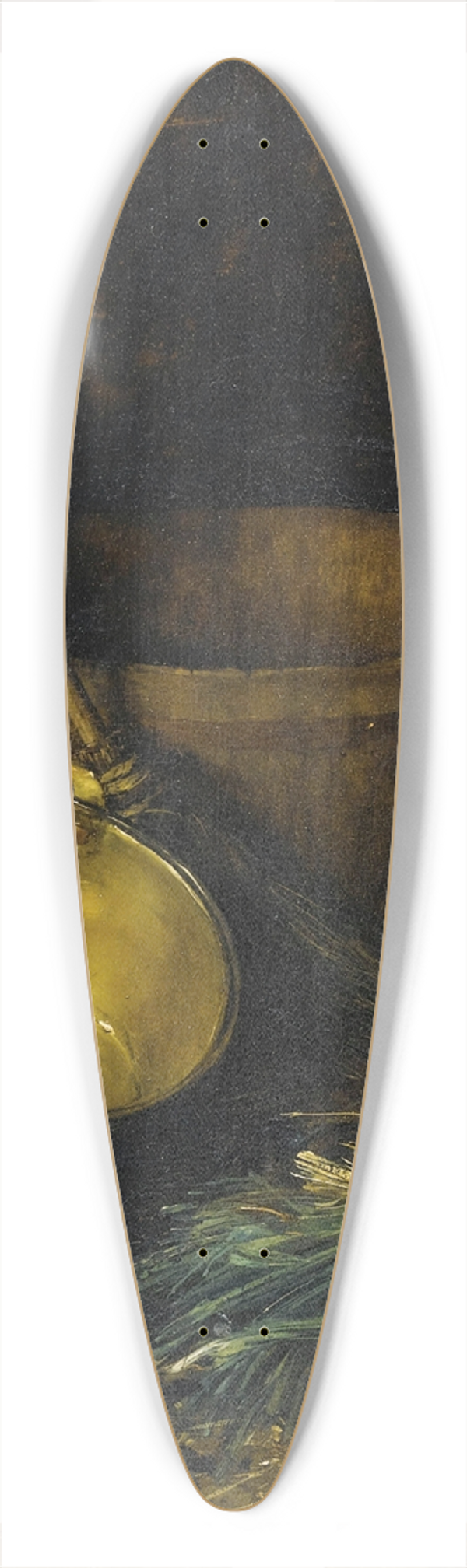 Antoine Vollon - La bassine de cuivre 39.3 inch art pintail longboard deck