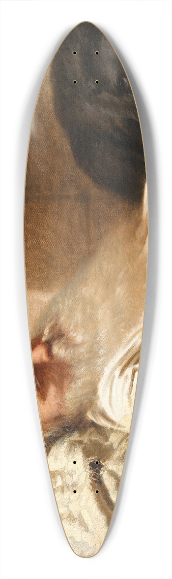 Anton Einsle - The Last Friend 39.3 inch art pintail longboard deck