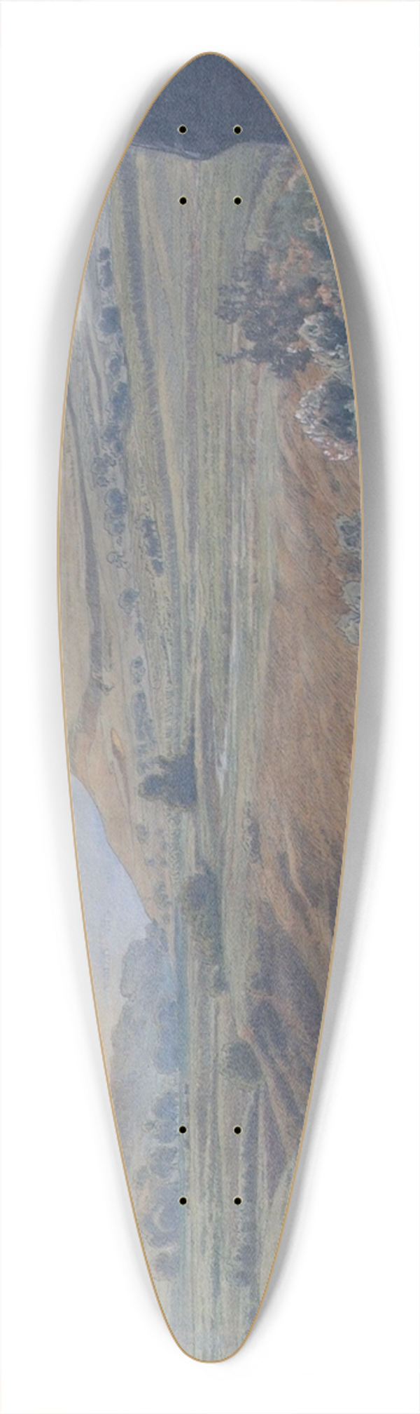Anton Hlavacek - Spaziergang am Krottenbach 39.3 inch art pintail longboard deck