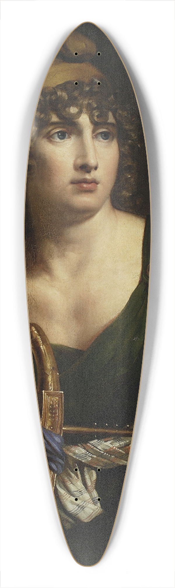 Antoni Brodowski - Paris in the Phrygian cap 39.3 inch art pintail longboard deck