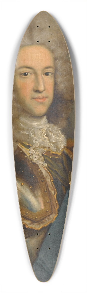 Antonio David - Portrait of Prince James Edward Stuart, The Old Pretender 39.3 inch art pintail longboard deck