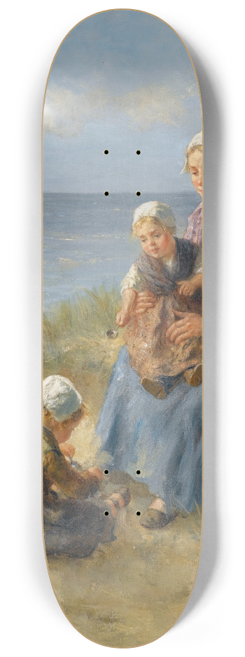 Bernard de Hoog - At The Seaside 8.25 inch art skate deck