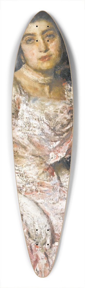 Antonio Mancini - Before the ball 39.3 inch art pintail longboard deck