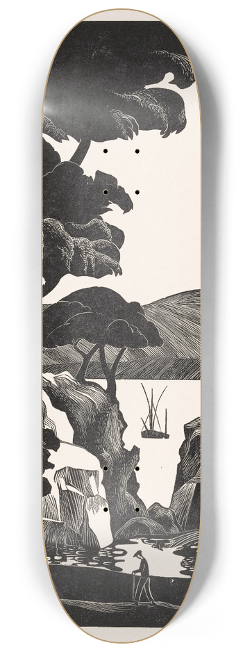 Bernard Essers - Bretonsche baai 8.25 inch art skate deck