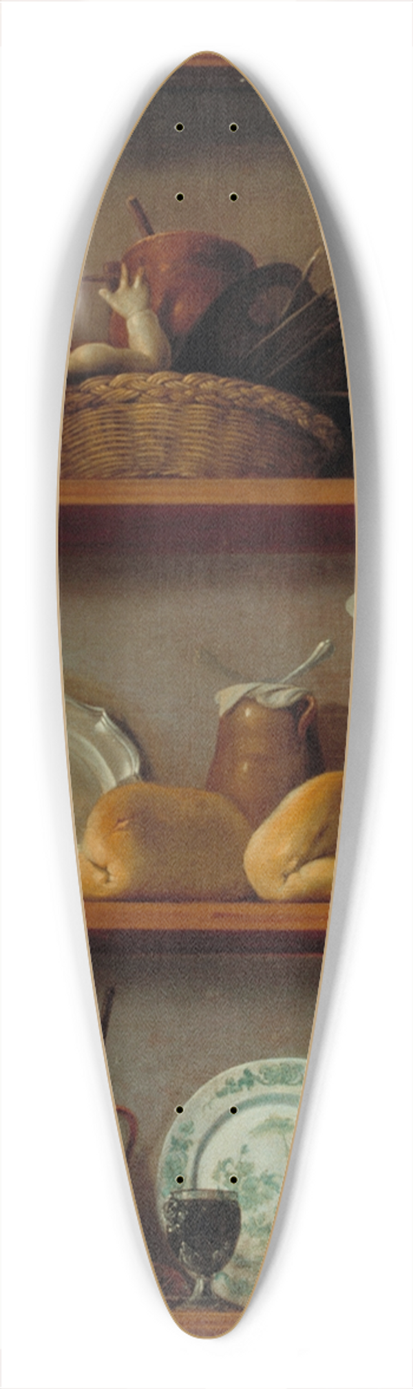 Antonio Prez de Aguilar - Cupboard 39.3 inch art pintail longboard deck