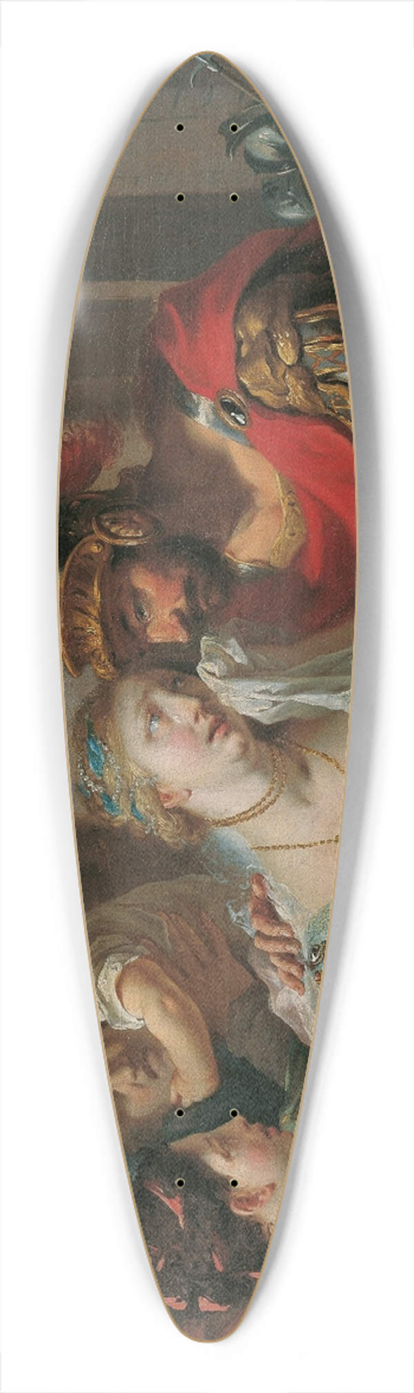 Anton Kern - Hektors Abschied von Andromache 39.3 inch art pintail longboard deck