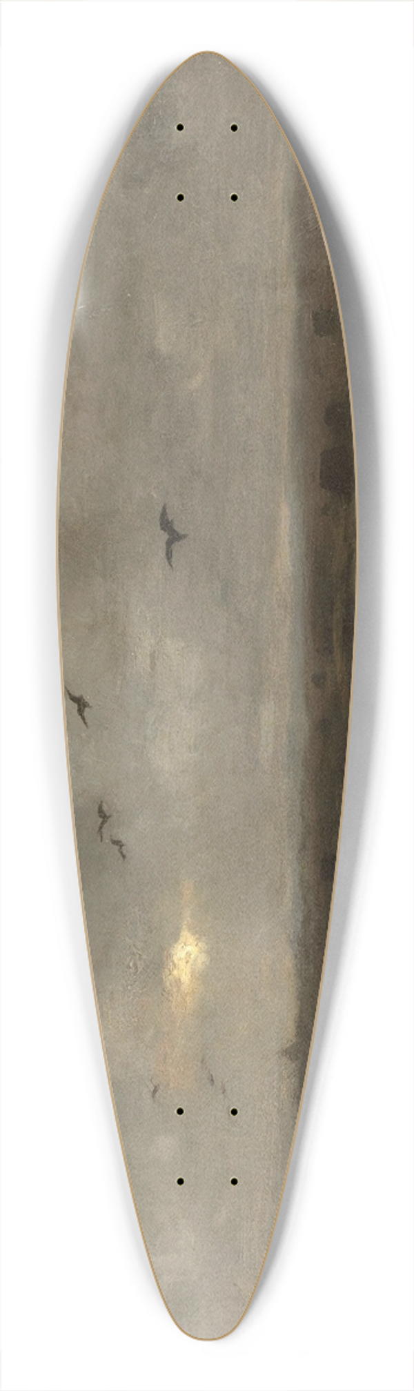 Anton Mauve - The Marsh 39.3 inch art pintail longboard deck