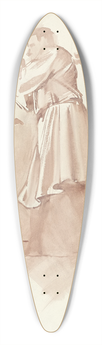 Antoon Derkinderen - Drie studies van een staande man, naar links 39.3 inch art pintail longboard deck