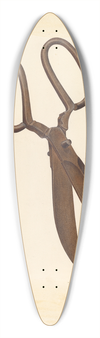 Archie Thompson - Bishop Hill  Scissors 39.3 inch art pintail longboard deck